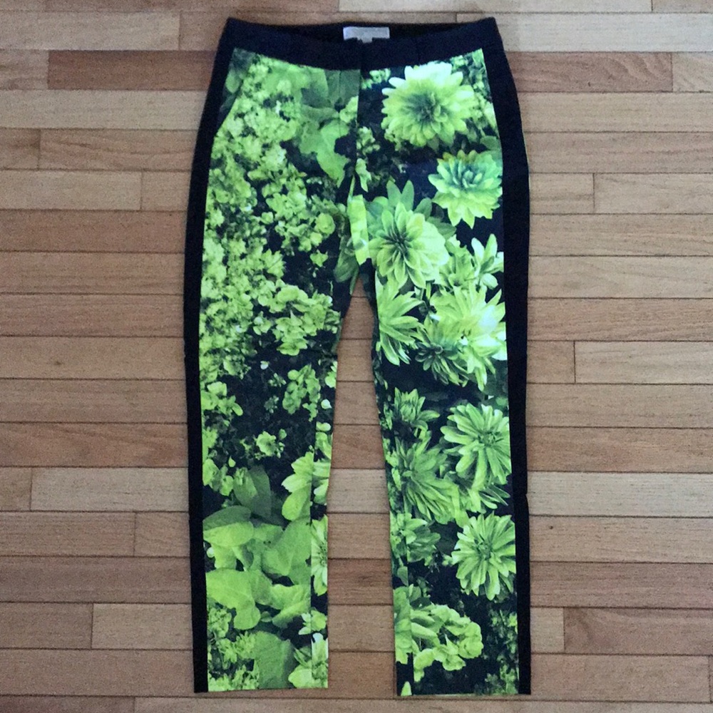 Michael Kors floral crop pant